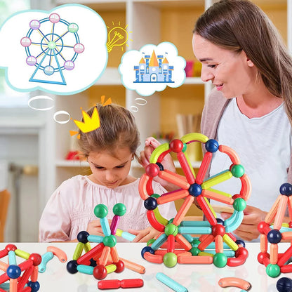Magnetic Blocks – Creative Building Fun  (42 PCS)