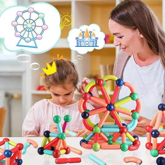 Magnetic Blocks – Creative Building Fun  (42 PCS)