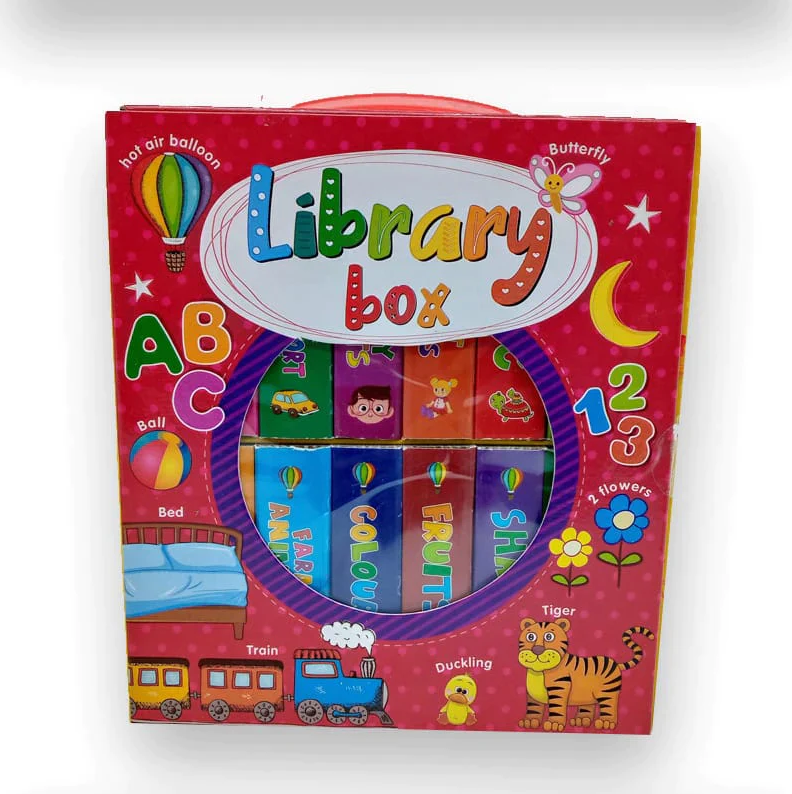 Little Learning Library 12 In 1 (Board Books) - Kids Care