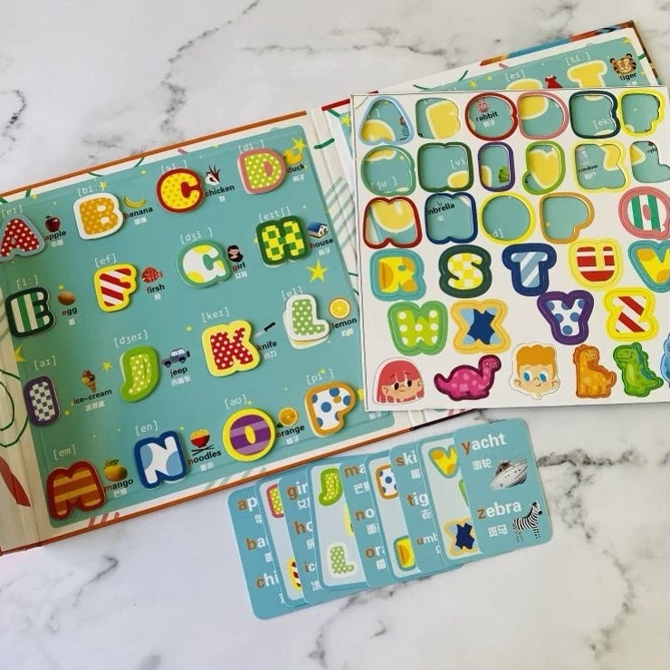 Magnetic learning Book (Alphabet)