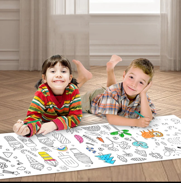 KIDS COLORING ROLL (NON STICKY)